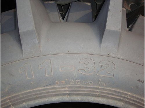 【雷沃804拖拉機高花紋輪胎11-32水田輪胎現貨批發】- 